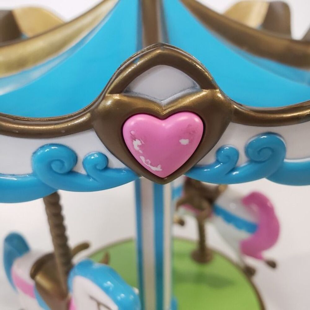Disney Sleeping Beauty Blue Spinning Doll Carousel Toy Playset - Picture 7 of 9